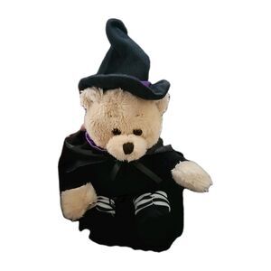 My Oli Teddy Bear Halloween Costume Witch Plush Stuffed Animal 9" Cute Plush
